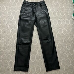 Wilfred Faux Leather Pants